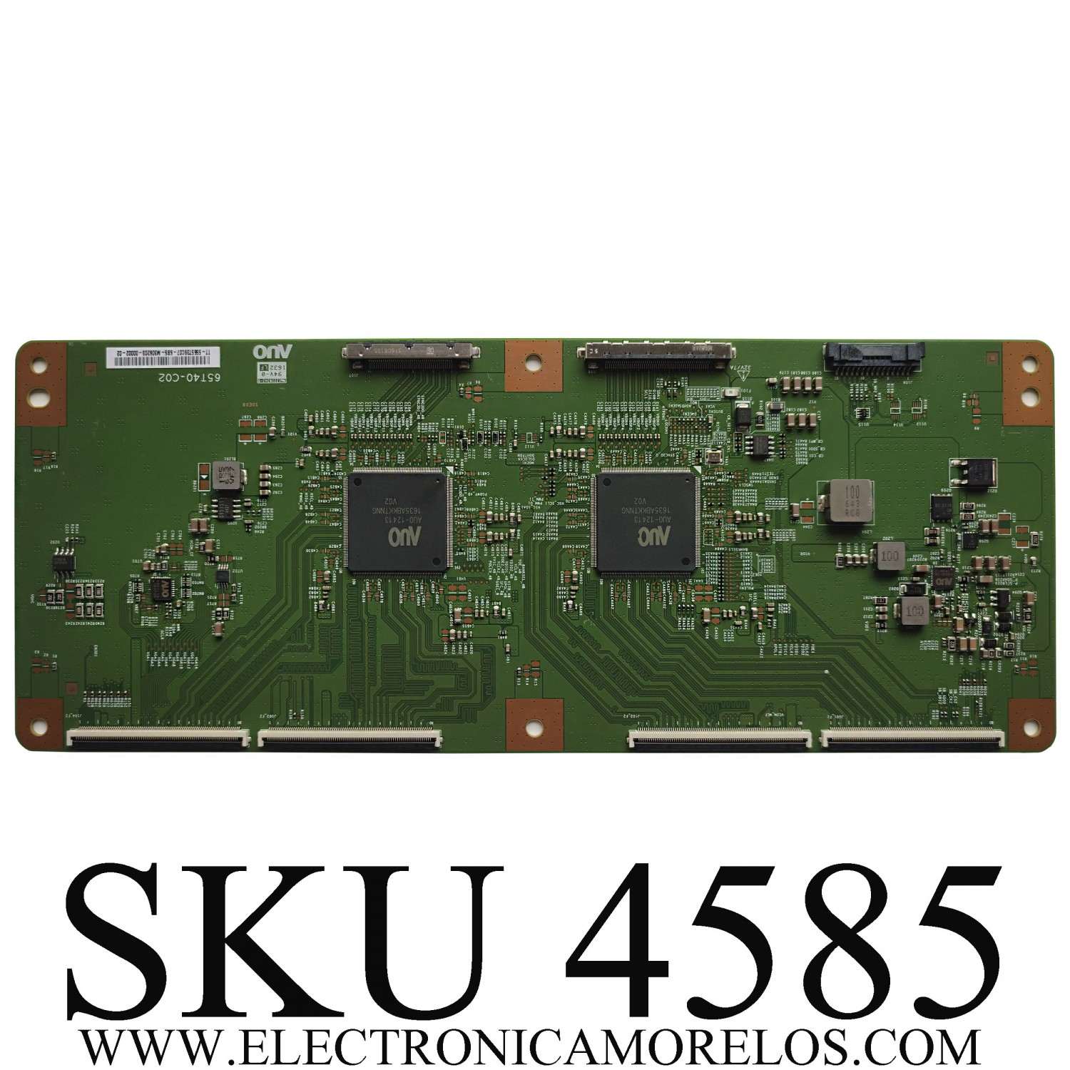 T-CON PARA TV VIZO / NUMERODE PARTE 5565T39C07 / 65T40-C02 / 55.65T39.C07 / DISPLAY T650QVN04.3 / MODELO P65-C1 LTMATLC	
